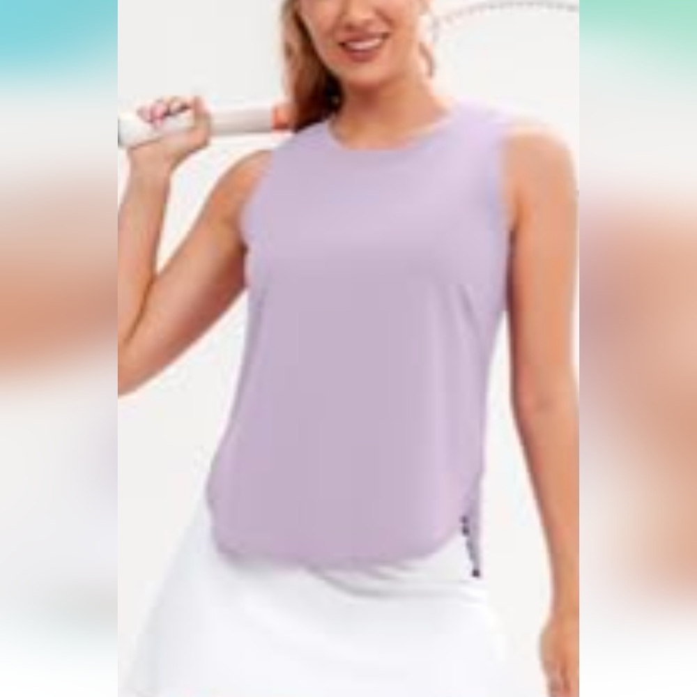 NWT Light Lilac Athletic Top